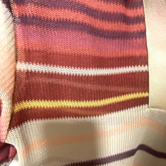 ⚫️ Zara ⚫️ open knit striped maxi dress - small - Picture 5 of 5